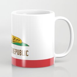 Santa Cruz Republic Banana Slug Flag Coffee Mug