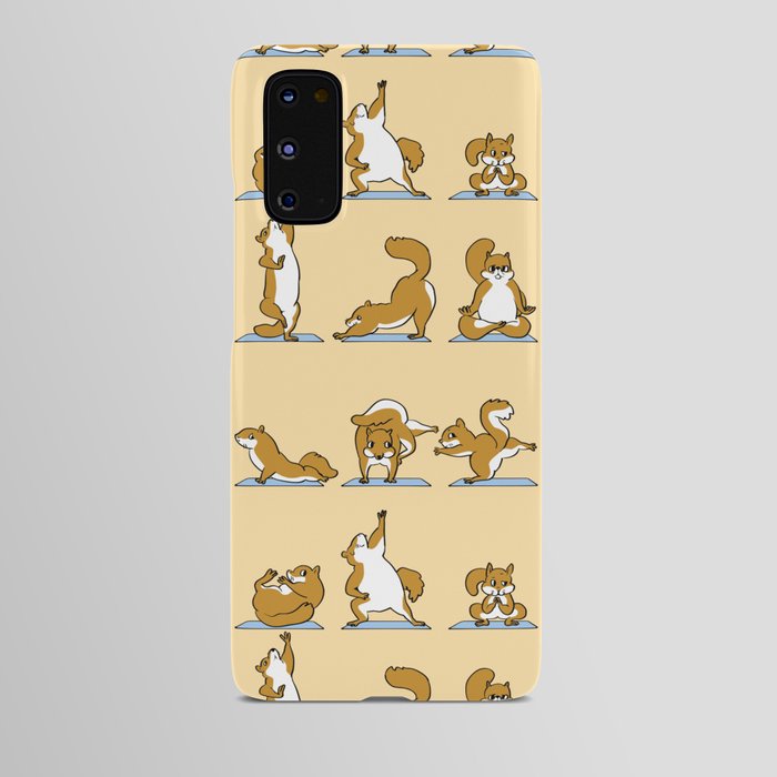 Squirrel Yoga Android Case