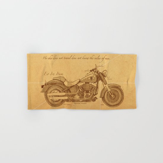 Travel Plan Hand & Bath Towel