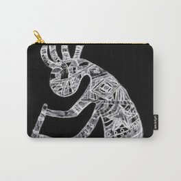 Kokopelli Hopi Legend Carry-All Pouch | Blackandwhite, Tech, Wallart, Curated, Totes, Outdoorfurniture, Throws, Gifts, Graphite, Mugs 