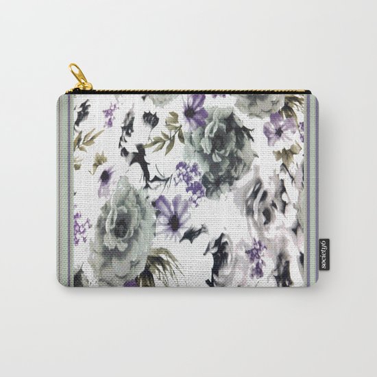 Kwan Yin Roses Carry-All Pouch