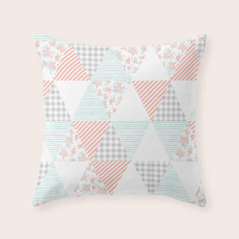 baby triangle pillow