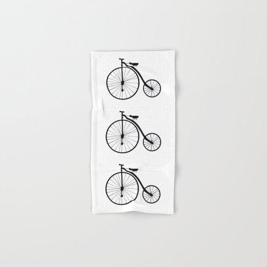 Vintage Bicycle Hand & Bath Towel