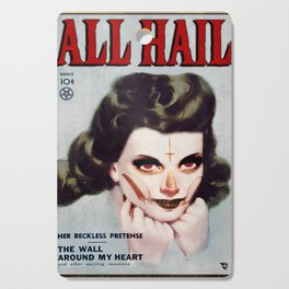 ALL HAIL - Vintage Comic Art Cutting Board