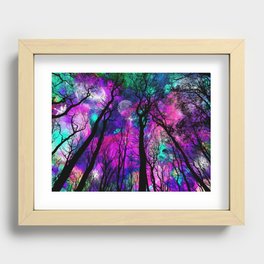 Magical forest Recessed Framed Print