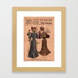 La Mode du Petit Journal January 31 1904 Framed Art Print