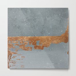 copper & grey sky Metal Print | Painting, Abstractacrylic, Homedecor, Sky, Wallart, Metallicart, Montreal, Abstract, Digital, Montrealart 