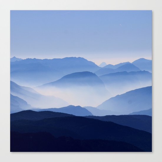 Blue Mountains Canvas Print