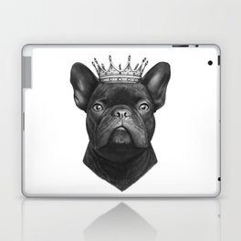 King french bulldog Laptop & iPad Skin