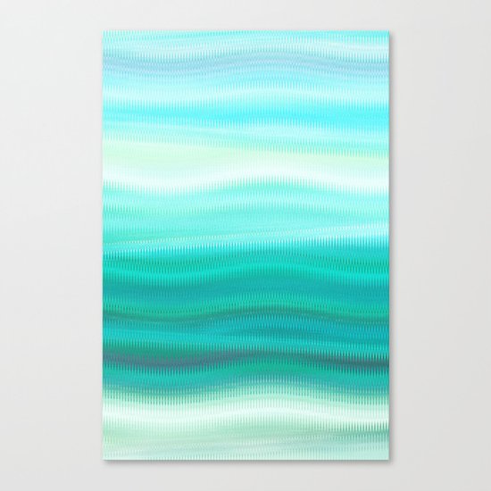 Green Mirage Canvas Print