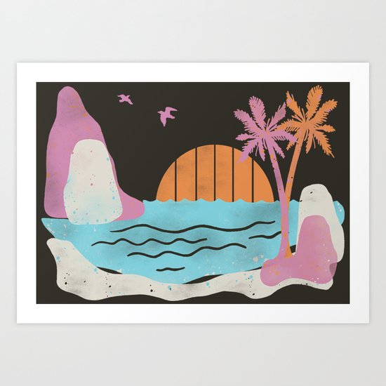 The Trops Art Print