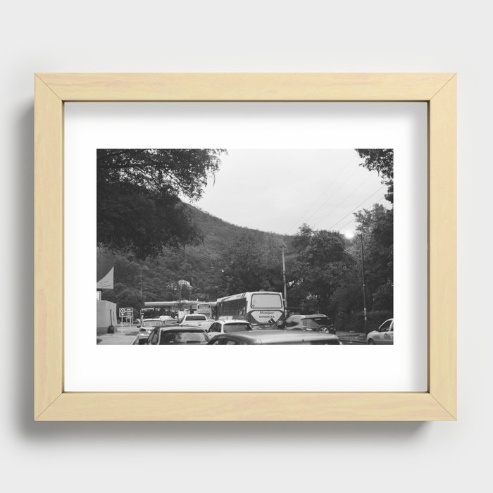 In movement Recessed Framed Print