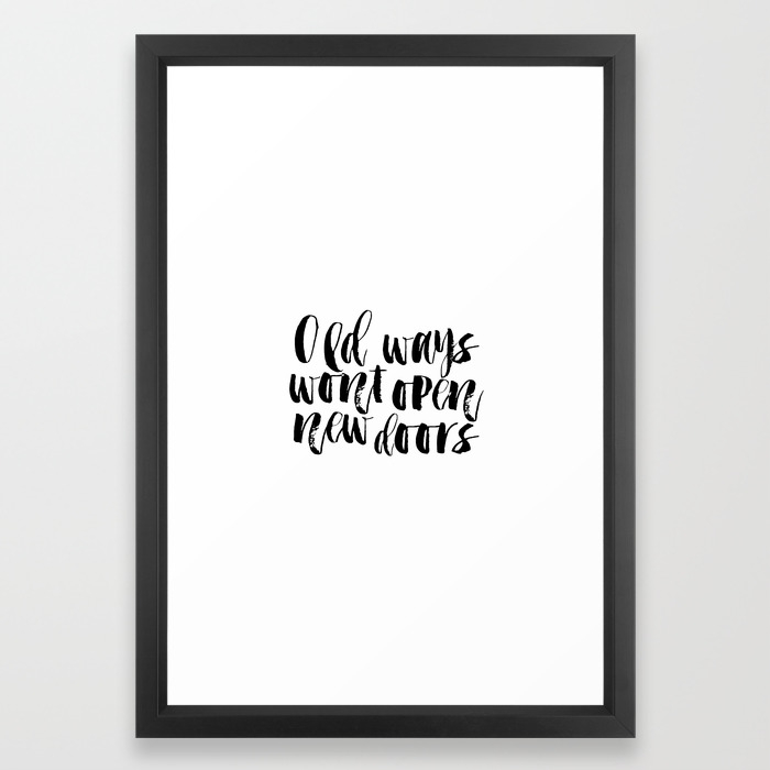 Motivational Quotes Positive Inspiration Positive Poster Dorm Room Inspirational Quotes Printable Framed Art Print By Milos955 Society6