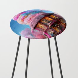 Cotton Candy House Counter Stool