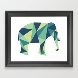 Abstract Elephant Framed Art Print
