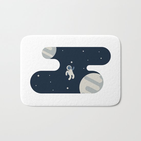 The Astronaut Bath Mat