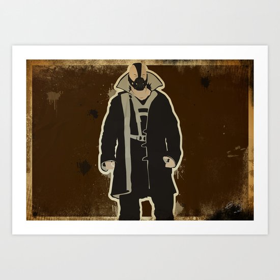 The Dark Knight: Bane Art Print