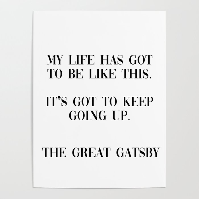 the great gatsby Poster