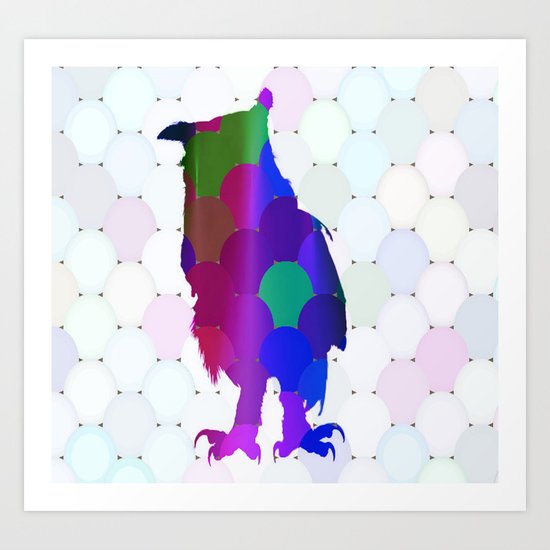 who are you Art Print