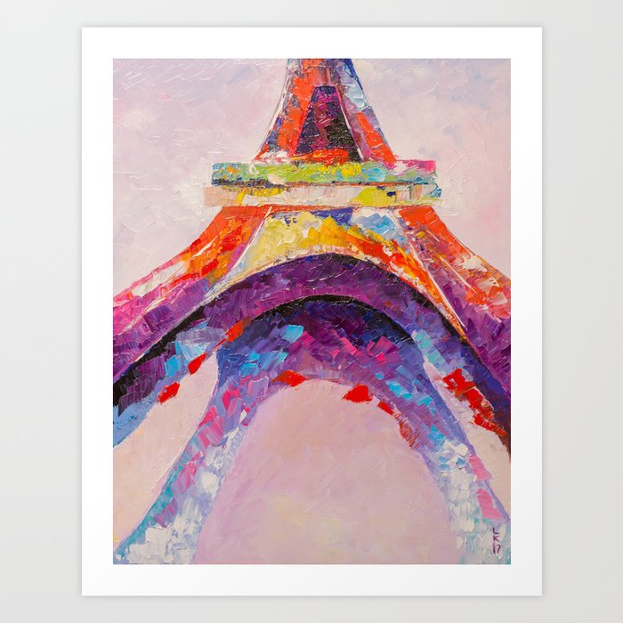Eiffel tower Art Print