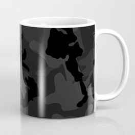 Camouflage Black Coffee Mug