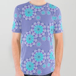 Fantasy in blue All Over Graphic Tee