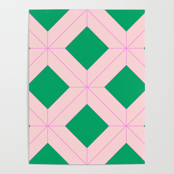Geometric Pattern 7 Poster