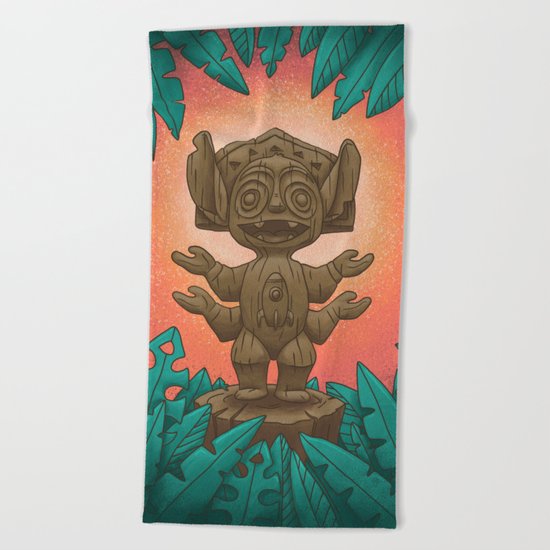 Tiki 626 Beach Towel