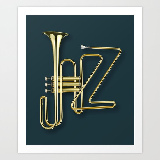 Virtuous Jazz Art Print