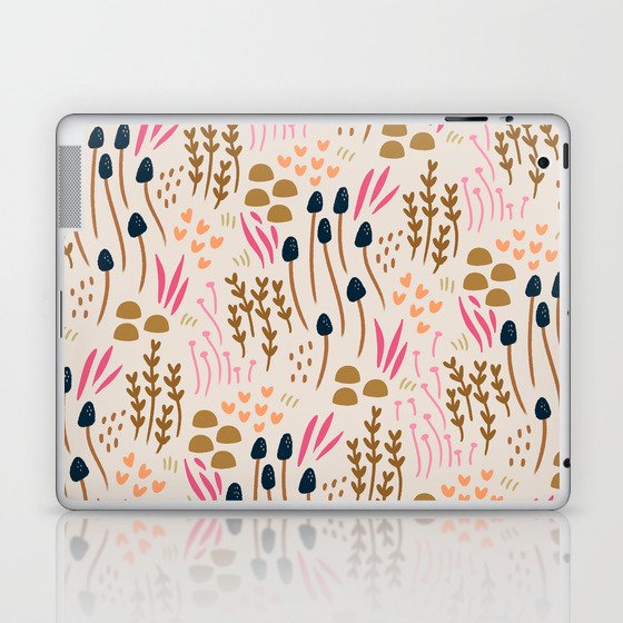 Autumn Mushroom Garden  Laptop & iPad Skin