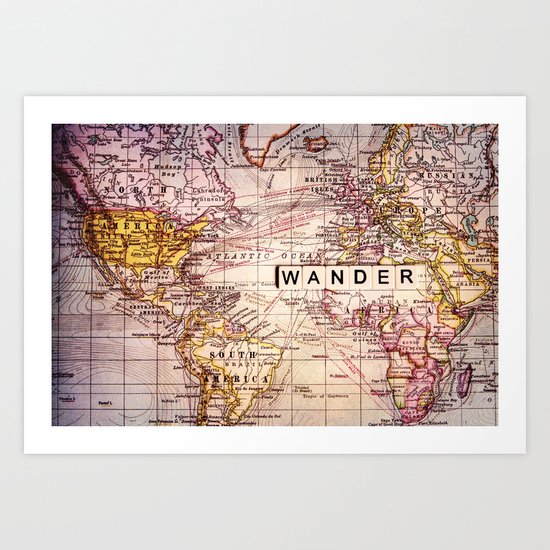 wander Art Print