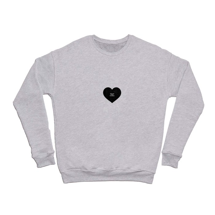 open you heart to orphans Crewneck Sweatshirt