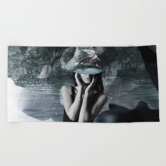 Fish Head Beach Towel