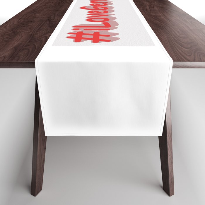 "#iLoveGermany" Cute Design. Buy Now Table Runner