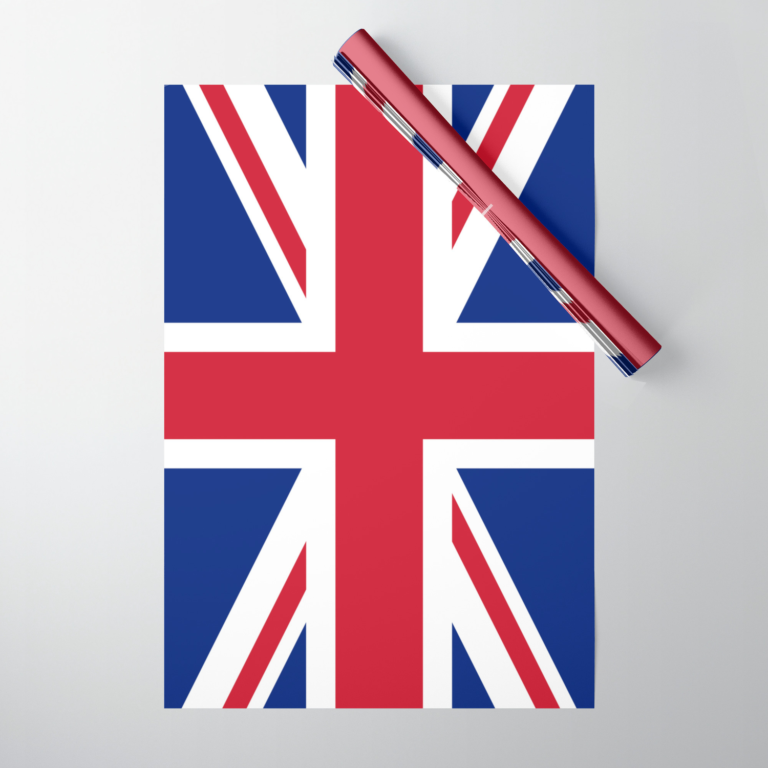UK Flag Union Jack Wrapping Paper by 