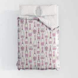 Champagne Bottles Comforter