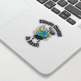 Climate change is real! Sticker