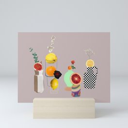 Still Life // Fruits & Flowers Mini Art Print