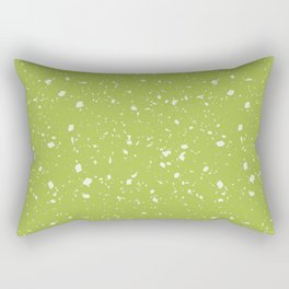 Light Green Terrazzo Seamless Pattern Rectangular Pillow