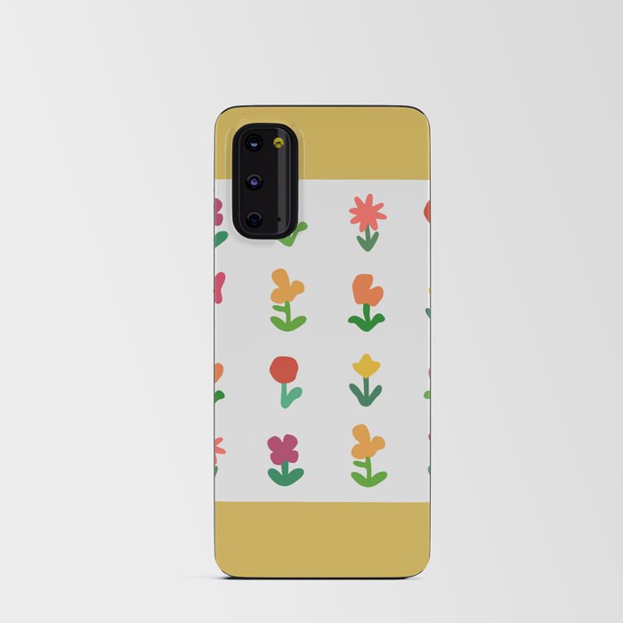 Botanical flower collection 3 Android Card Case