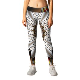 Feather Design Leggings | Bird, Graphicdesign, Feathers, Vintage, Nativeamerican, Eagle, Culture, Native, Pattern, Americanindian 