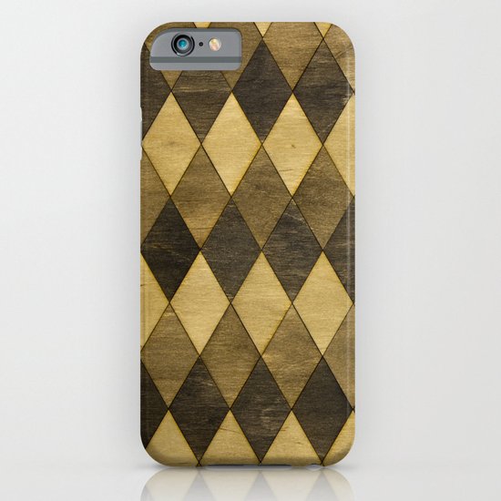 Wooden Diamonds iPhone & iPod Case