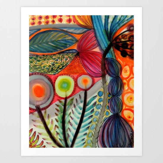 les vivaces Art Print