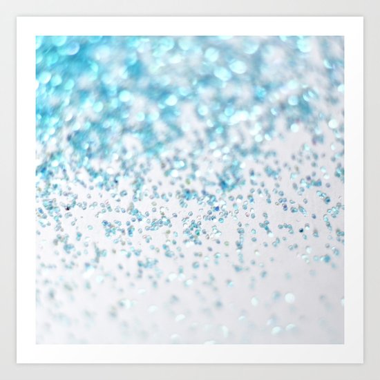 Glitter Art Print