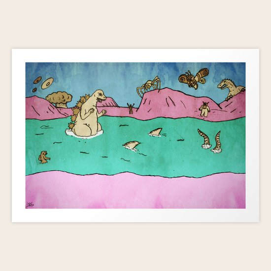 Apocalypse Then! Art Print
