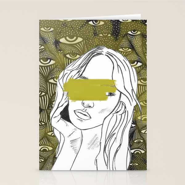 Evil Eyes Stationery Cards By Snsdesigns Society6