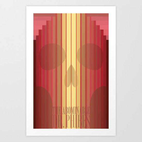The Abominable Dr. Phibes Art Print