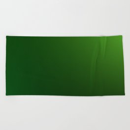47 Green Gradient Background 220713 Minimalist Art Valourine Digital Design Beach Towel