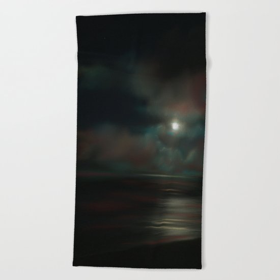 ToThe Moon & Back Beach Towel