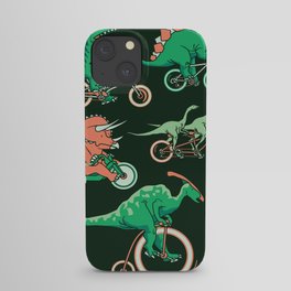 Dinosaurs on Bikes! iPhone Case